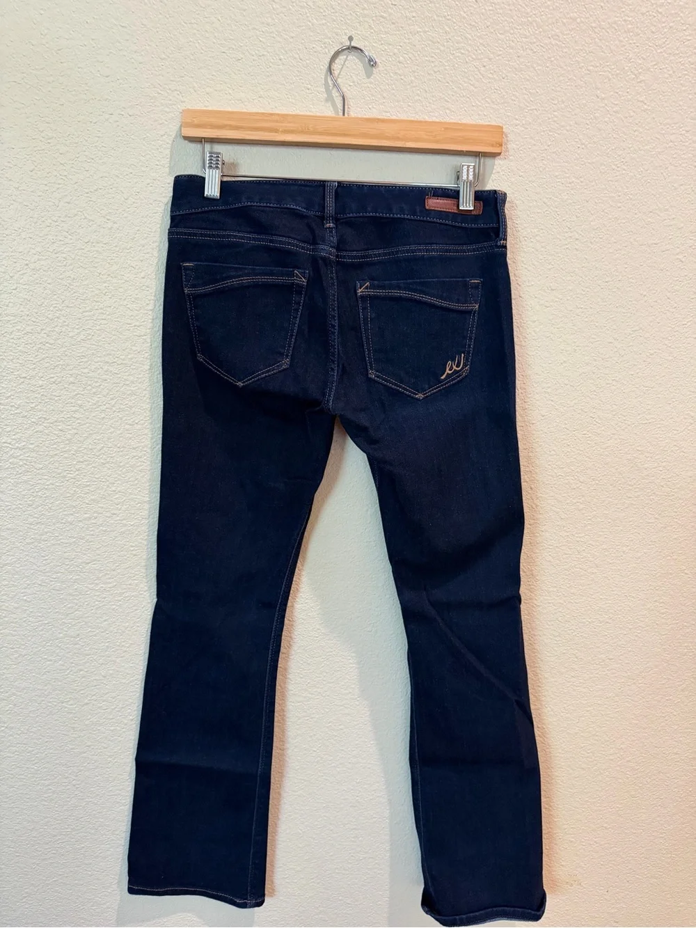 Express Women's Dark Indigo Boot Cut Jeans - Picture 3 of 5